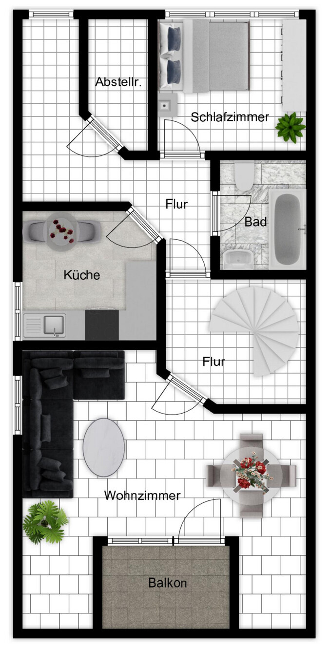 Grundriss Obergeschoss