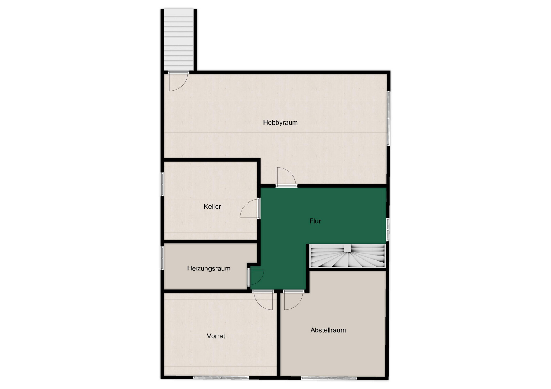 275 Grundriss Kellergeschoss