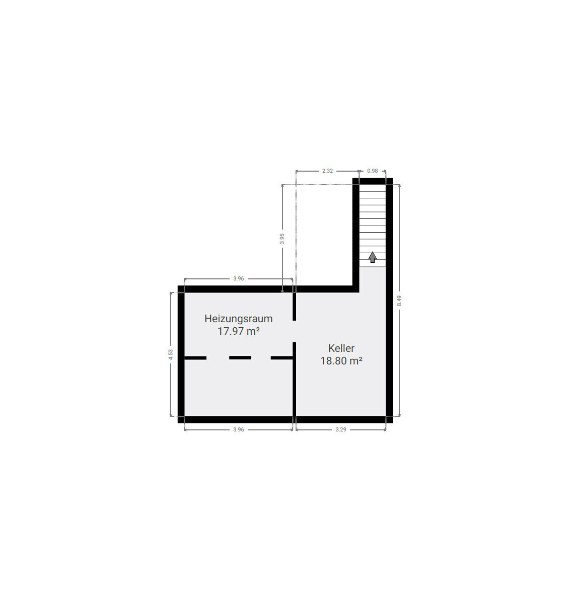 351 Grundriss Kellergeschoss