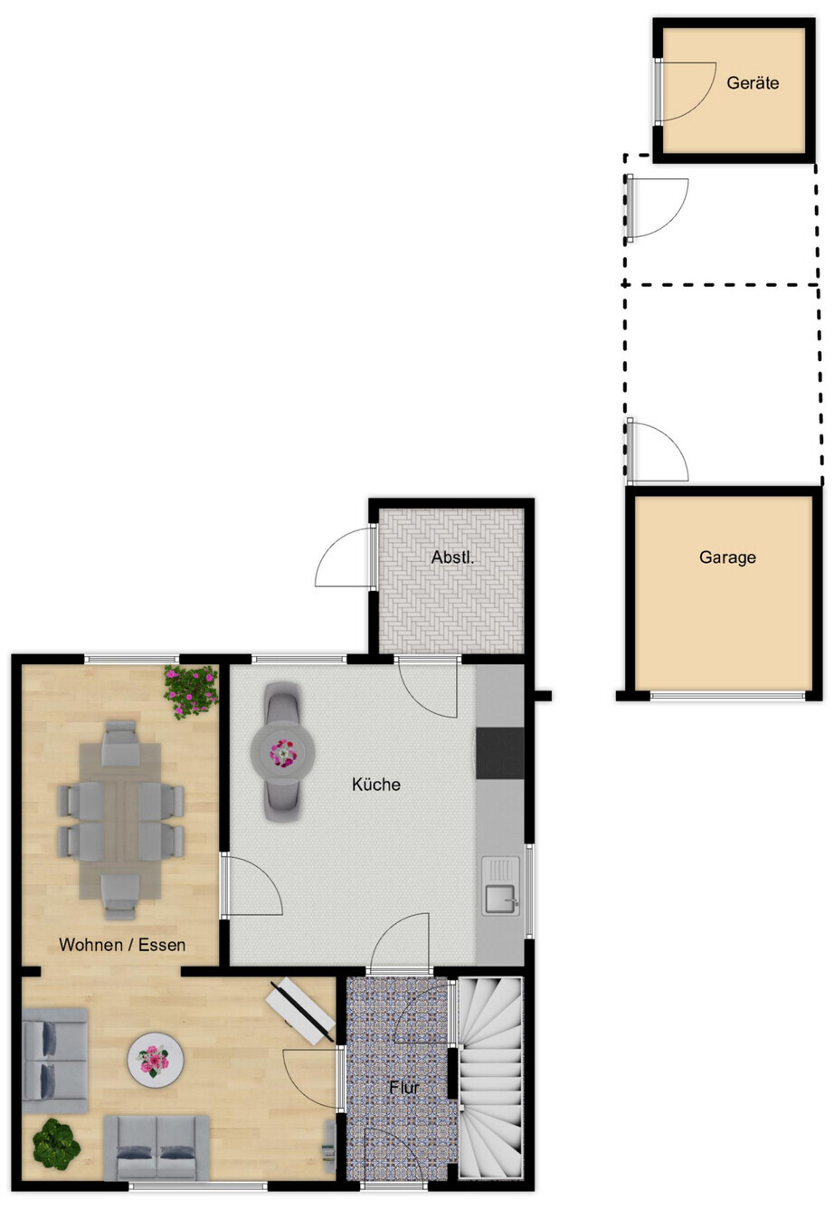 Grundriss Erdgeschoss