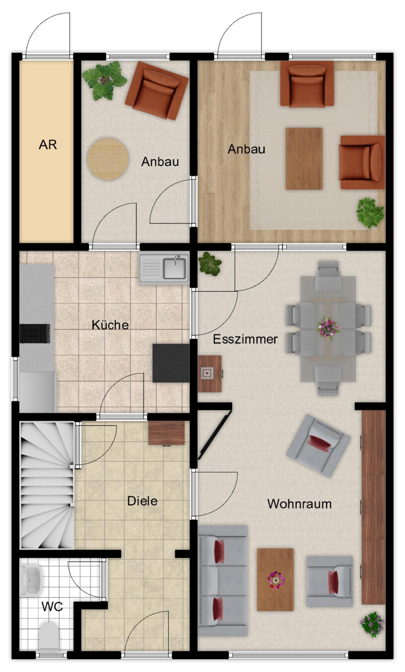 Grundriss Erdgeschoss NEU