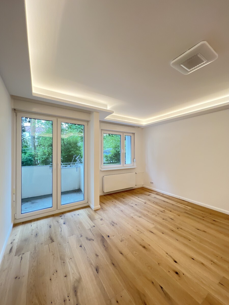 Blick in das Wohnzimmer 