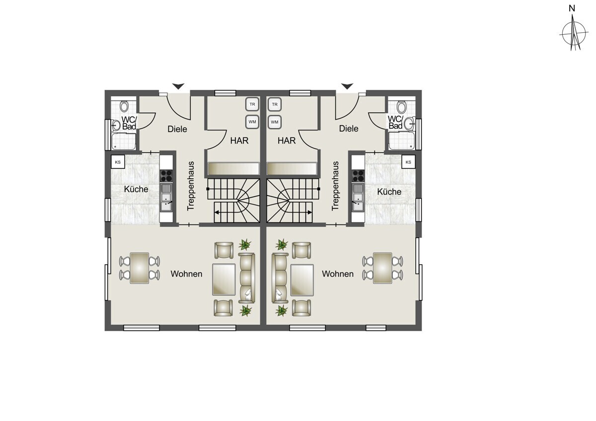 Grundriss Erdgeschoss