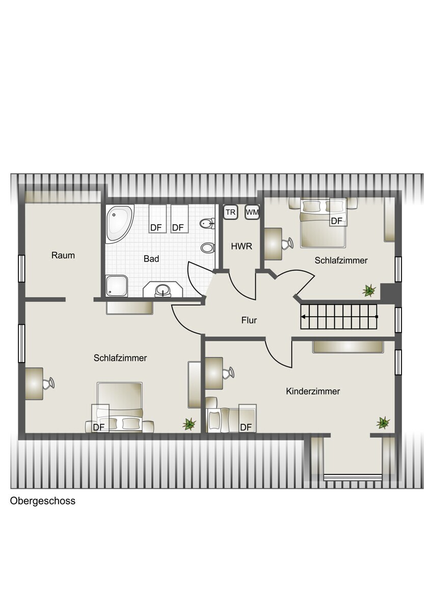 Grundriss Obergeschoss