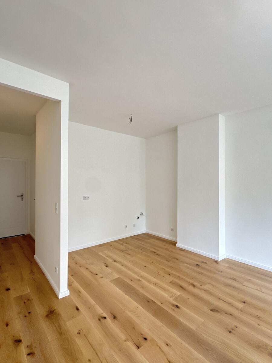 Wohnzimmer mit Küche