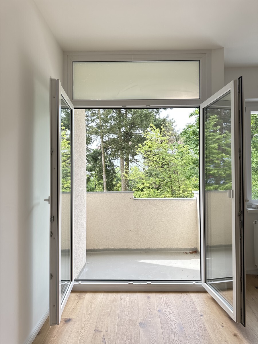 Ausblick Balkon