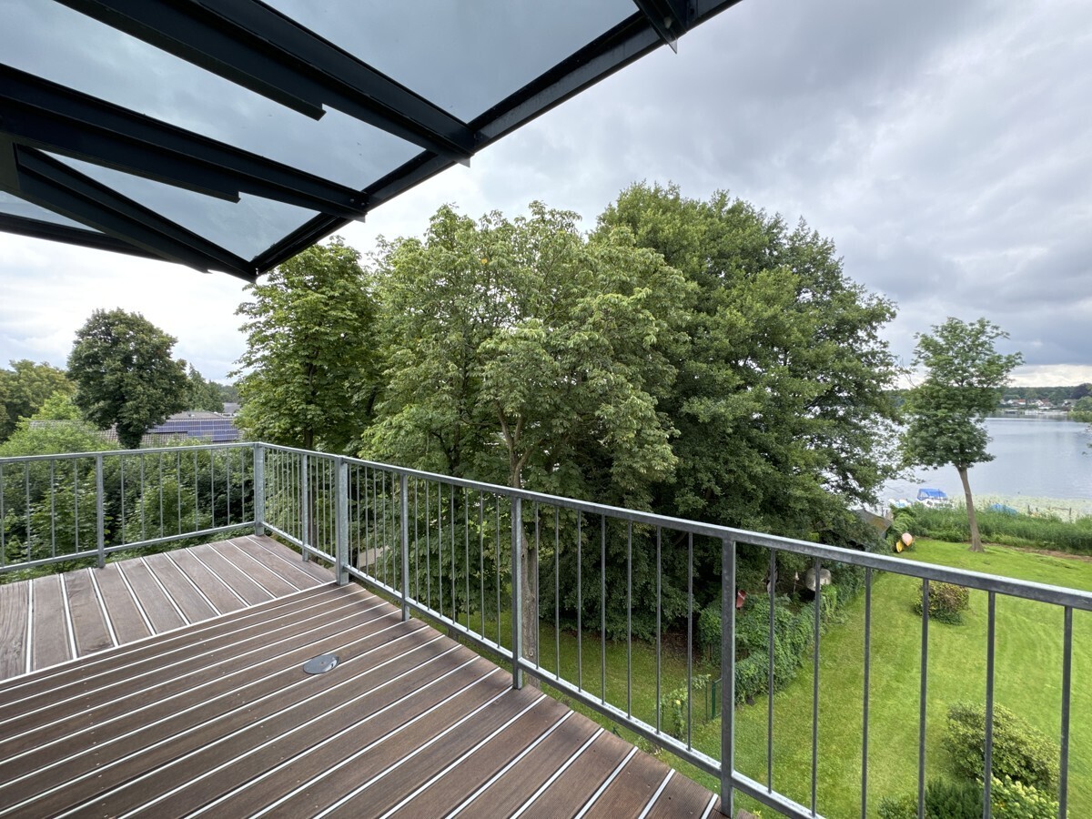 Ausblick Balkon