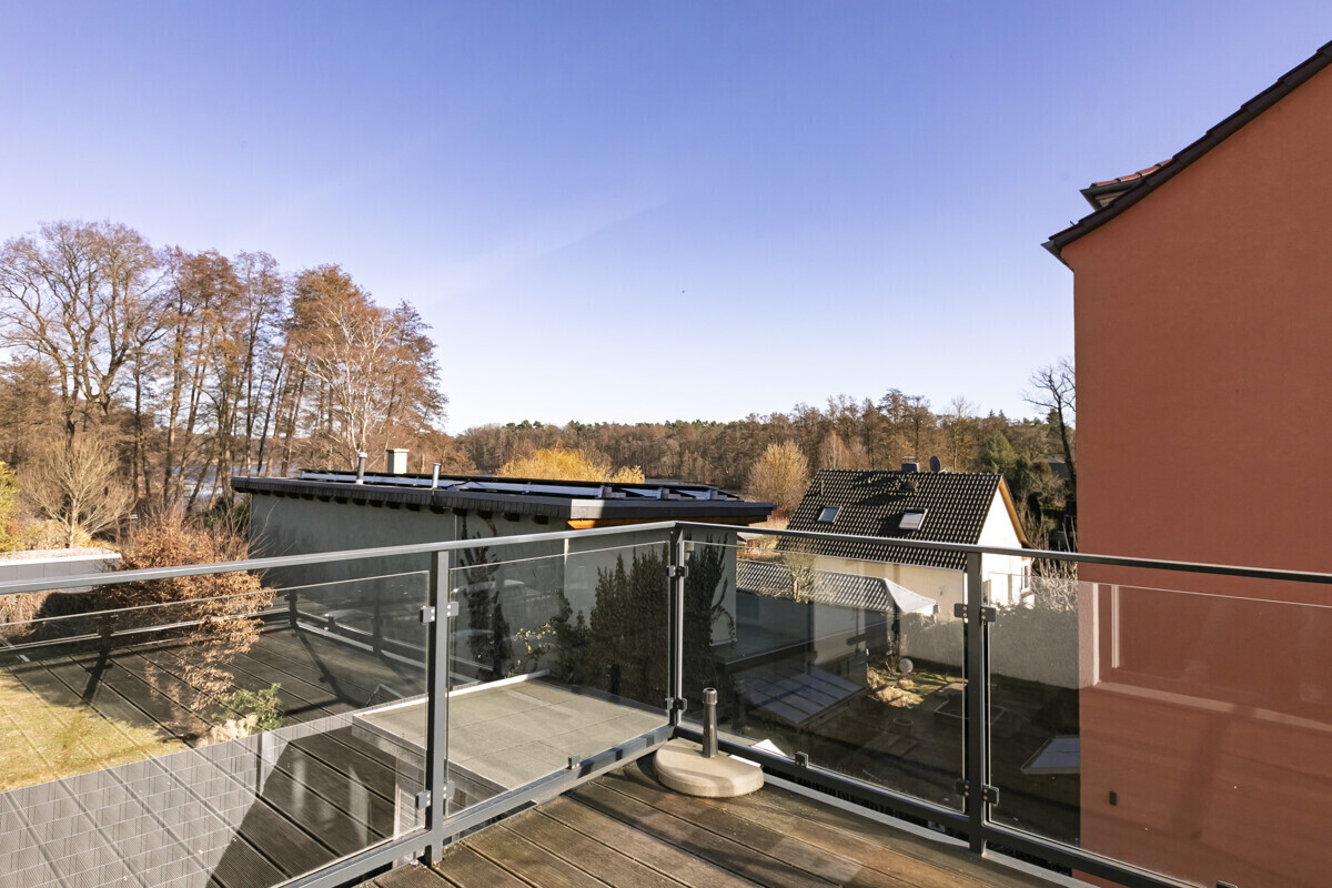 Ausblick Balkon 