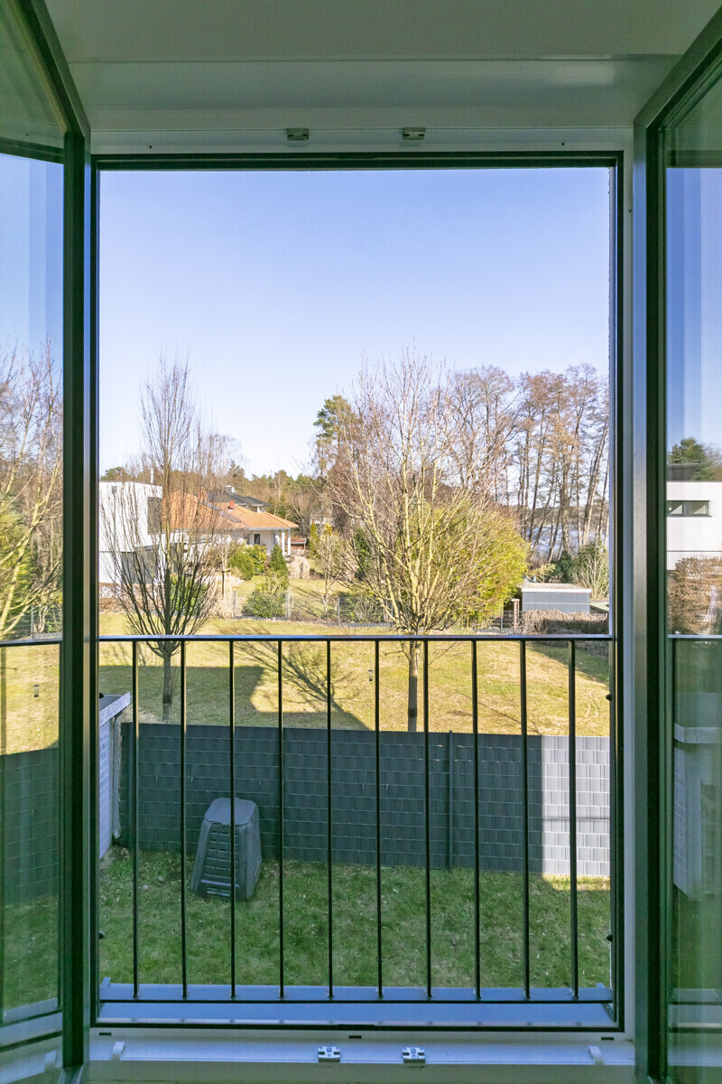 Ausblick Schlafzimmer