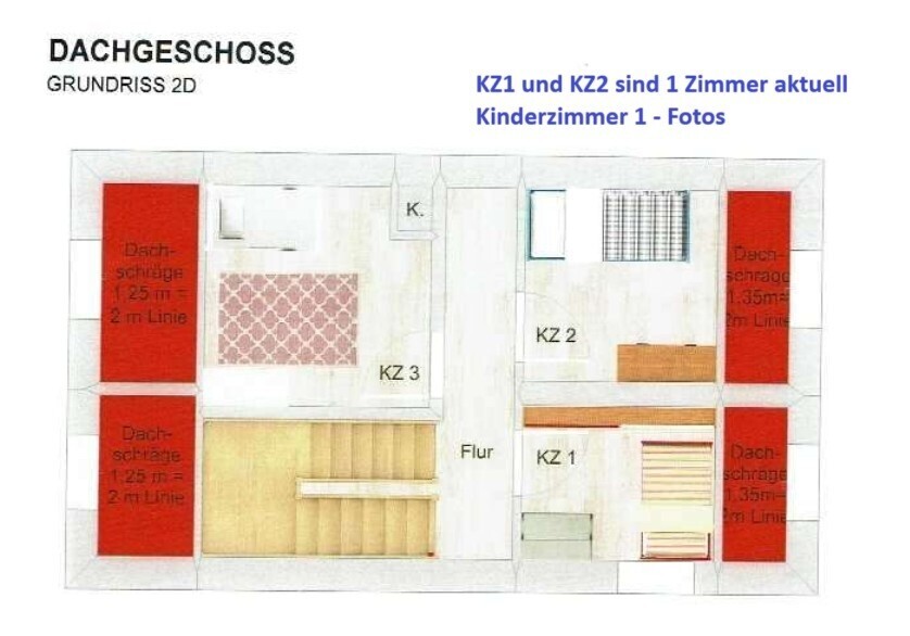 Grundriss 2. OG - DG