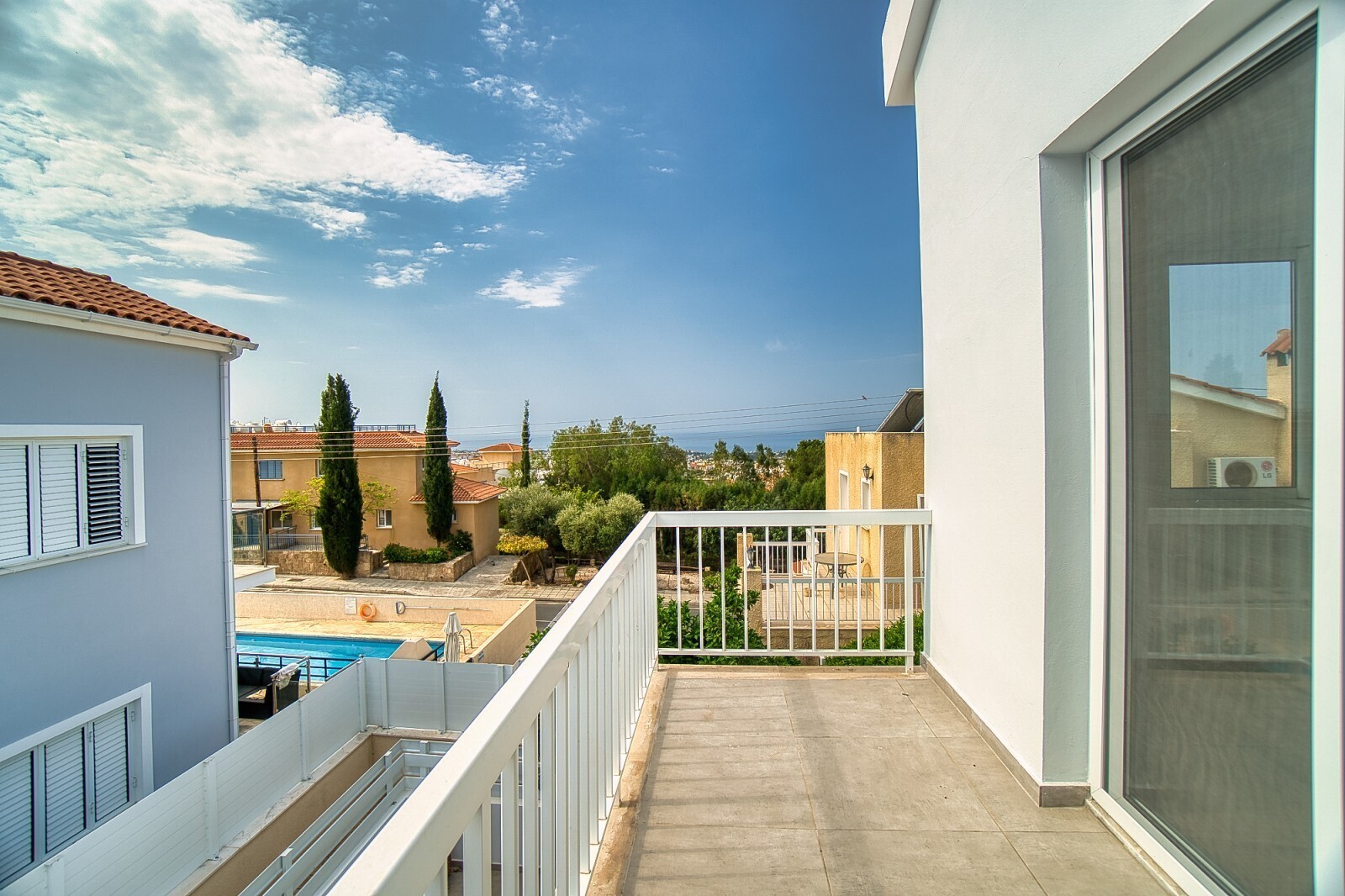 Balkon mit Meerblick