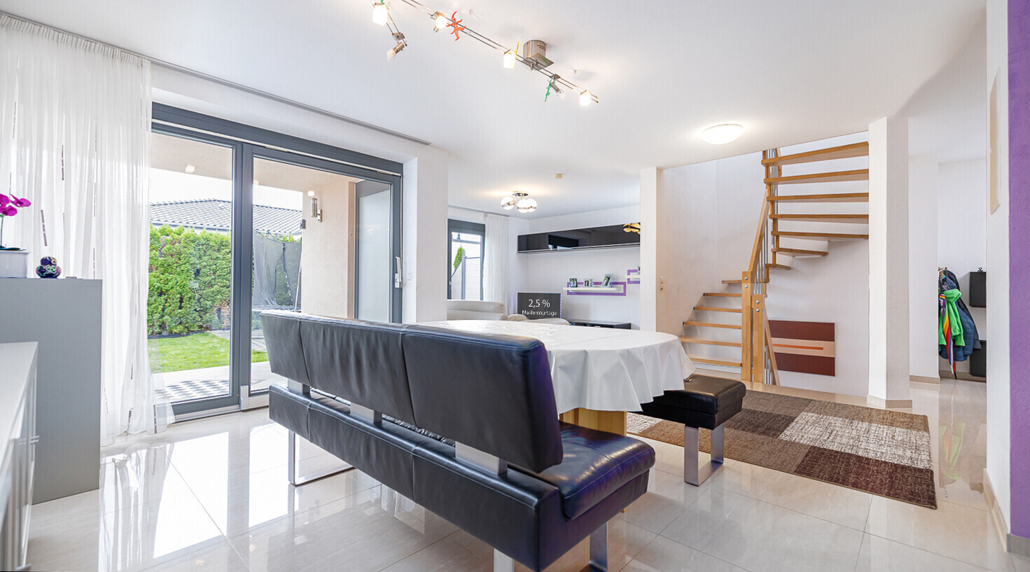 Essbereich Wohnzimmer