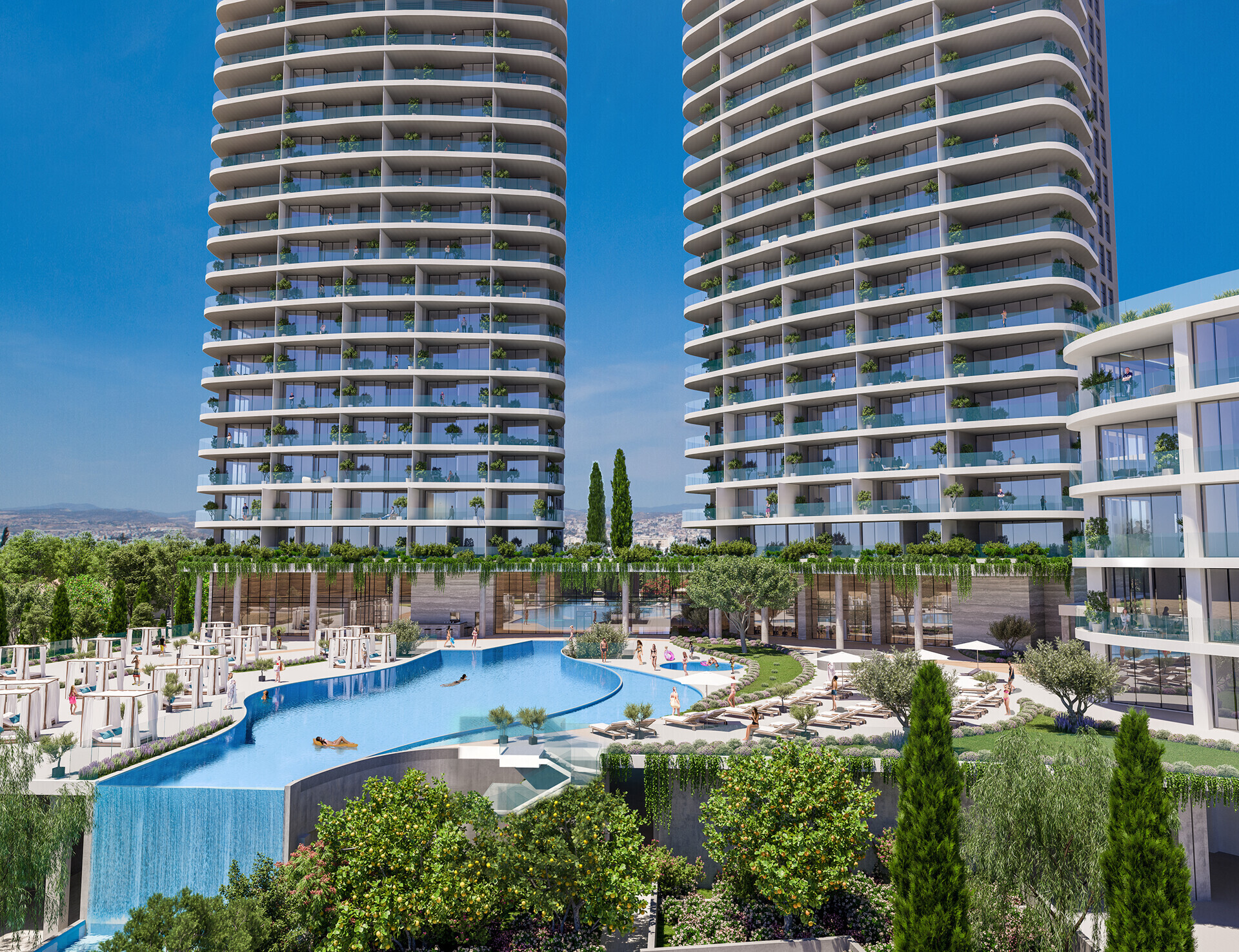 Limassol Blu Marine Elevated Podium Close Up