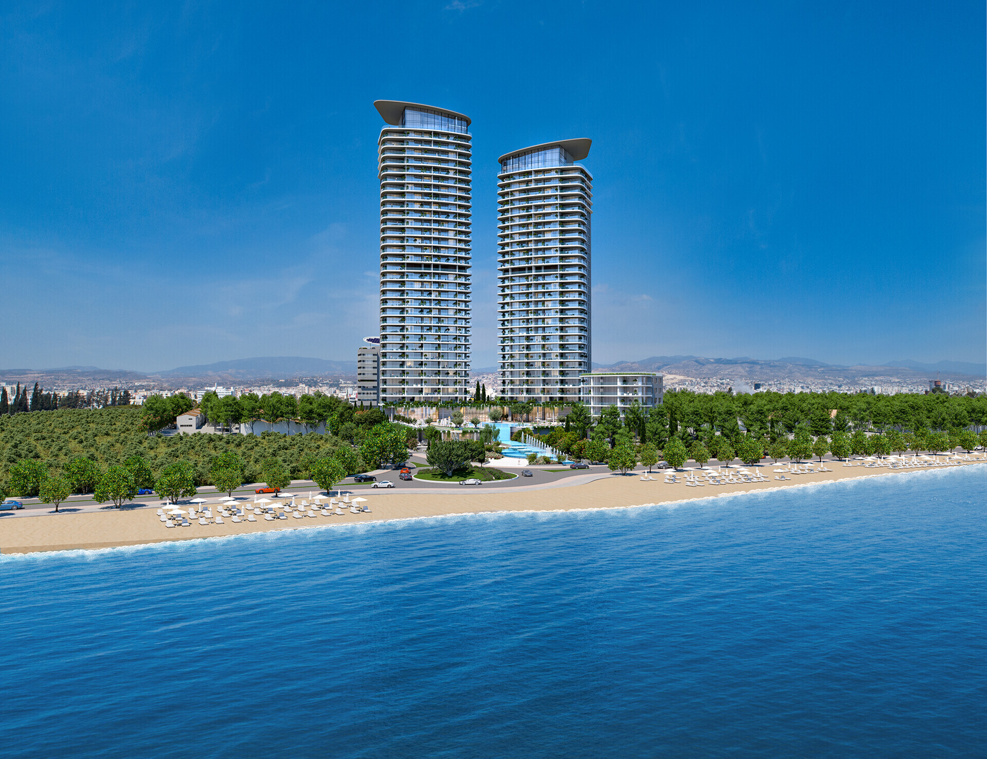 Limassol Blu Marine Towers Day