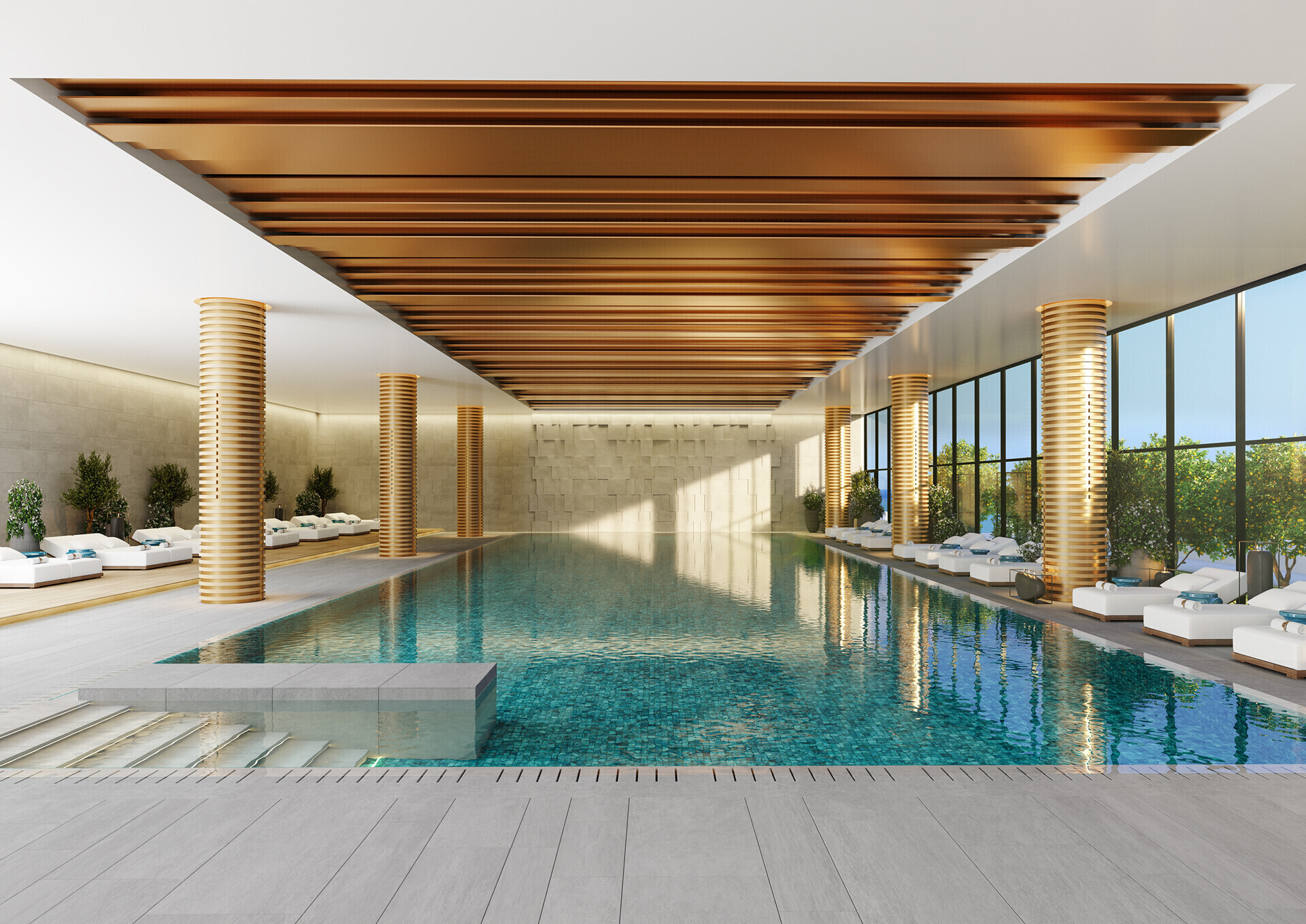 Limassol Blu Marine Facilities Indoor Pool
