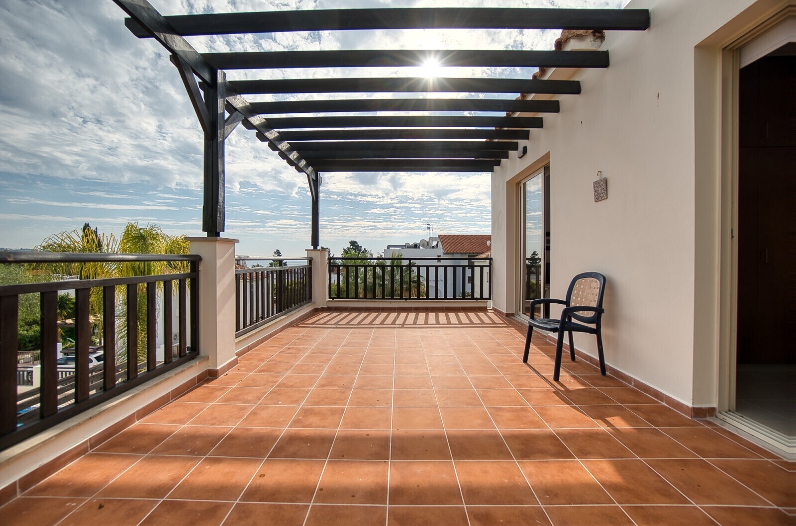 Balkon Terrasse mit Meerblick