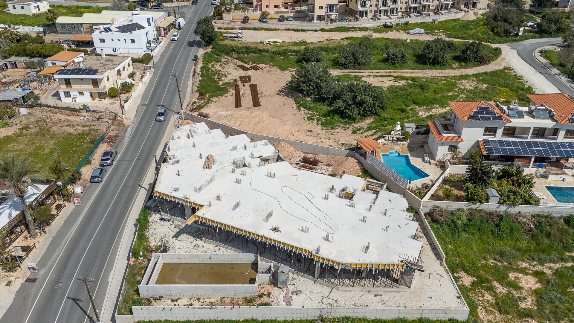 Aktuelle Baustelle Drohne