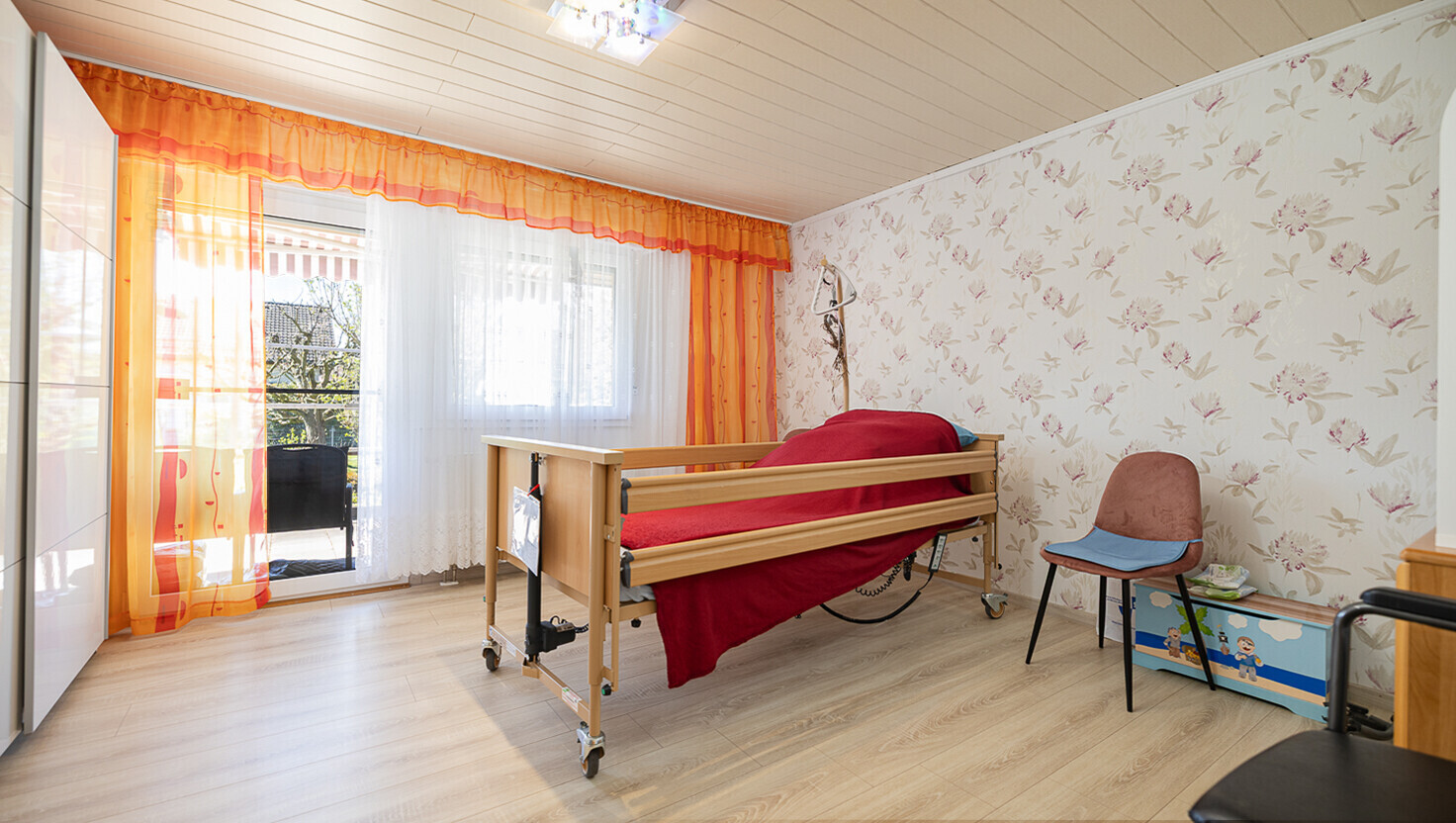 Schlafzimmer 1 - Zugang zur Terrasse