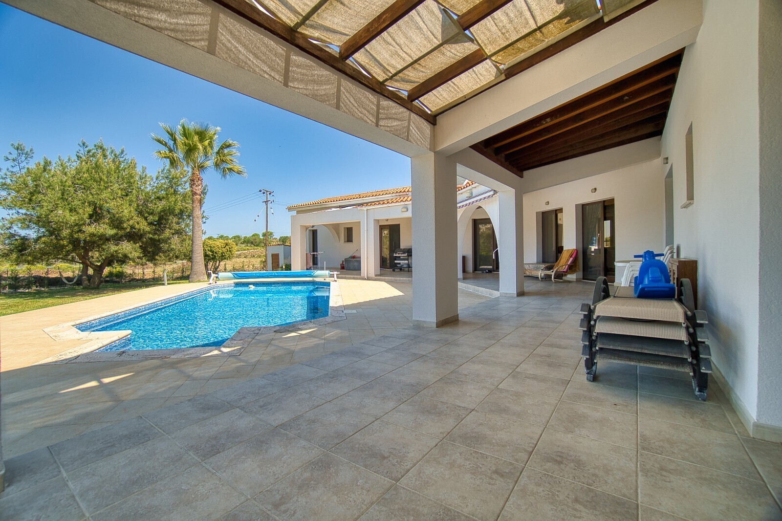 Überdachte Terrasse 