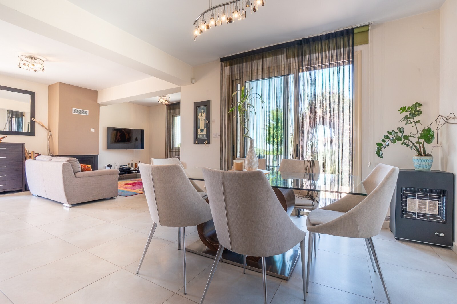 Essbereich Wohnzimmer