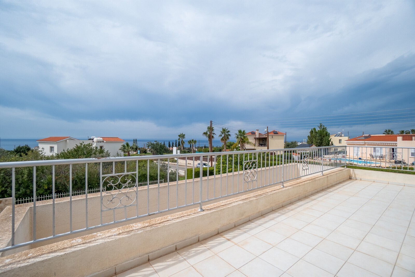 Balkon mit Meerblick