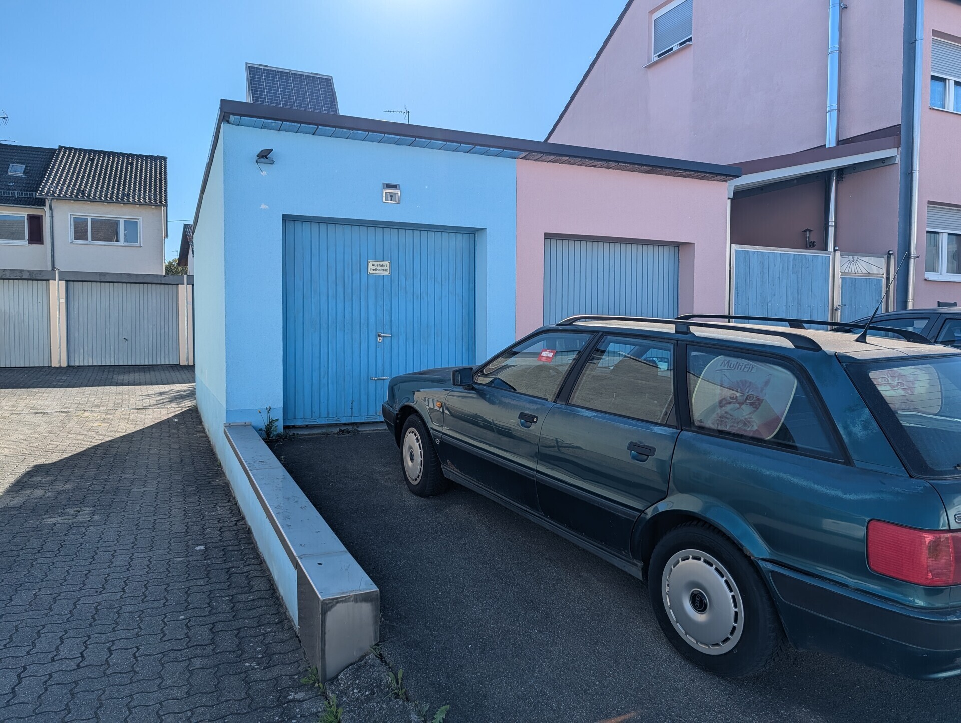 Garage, Stellplatz