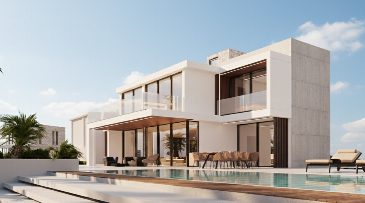 Villa mit Pool