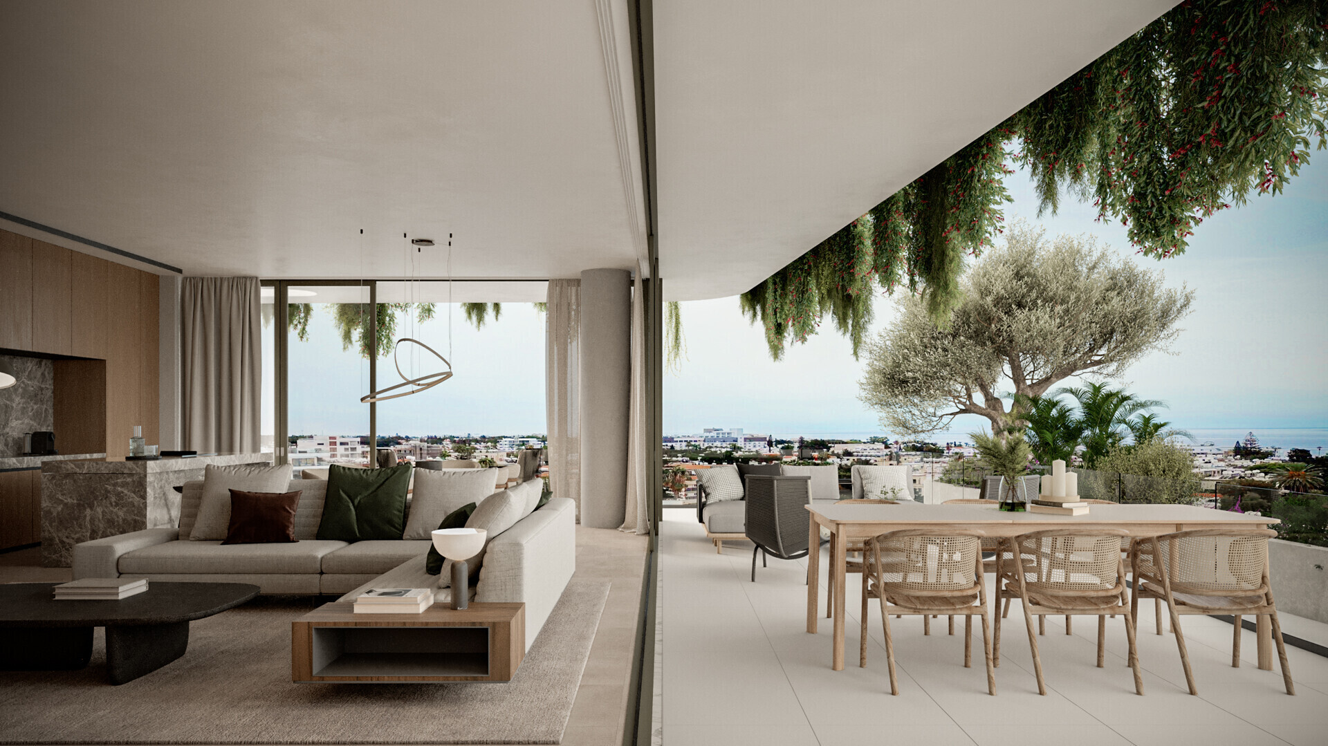 Wohnzimmer Balkon