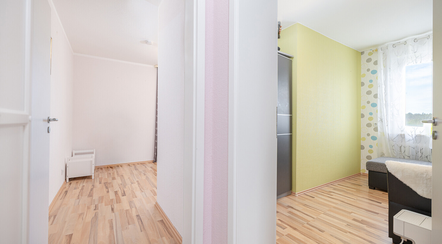 Flur - Schlafzimmer 1 und 2