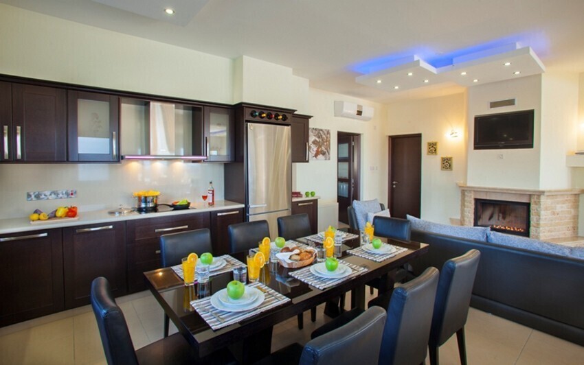 Küche Essbereich Wohnzimmer