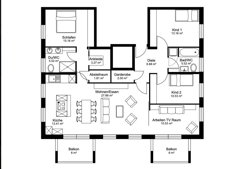 Grundriss Whg. München