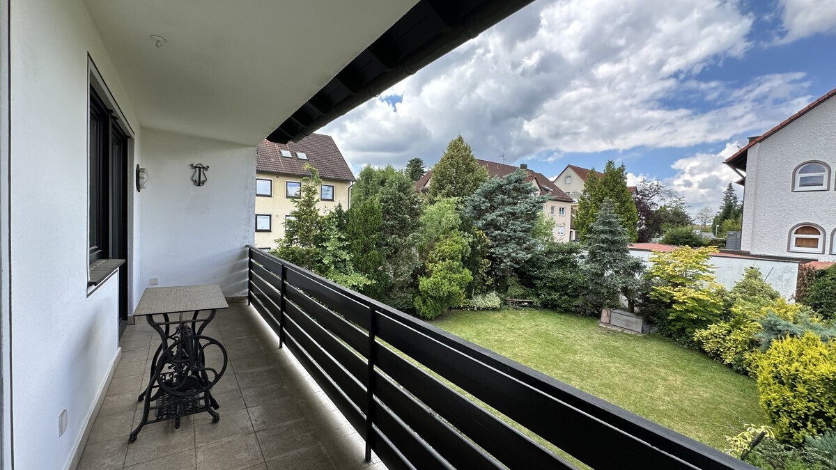 Balkon links