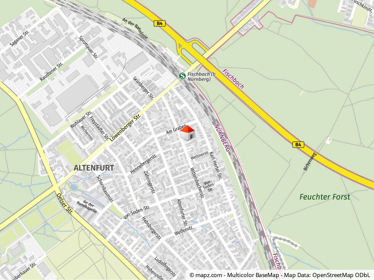 Kartenausschnitt