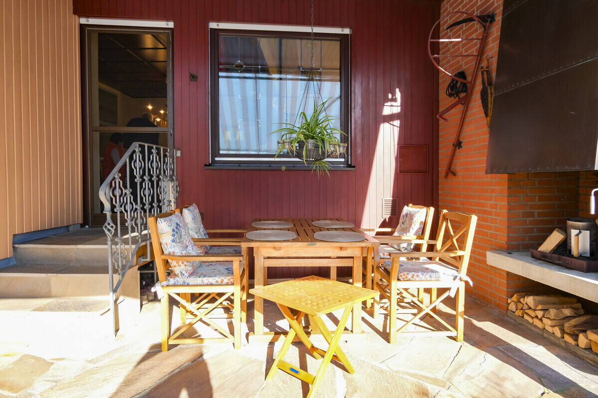 Zugang zur Terrasse