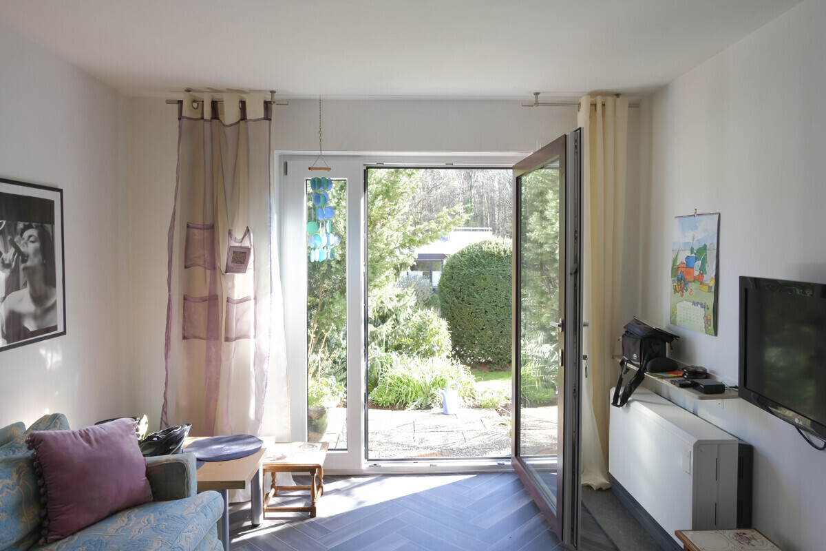 Ausblick Zimmer 2 im UG