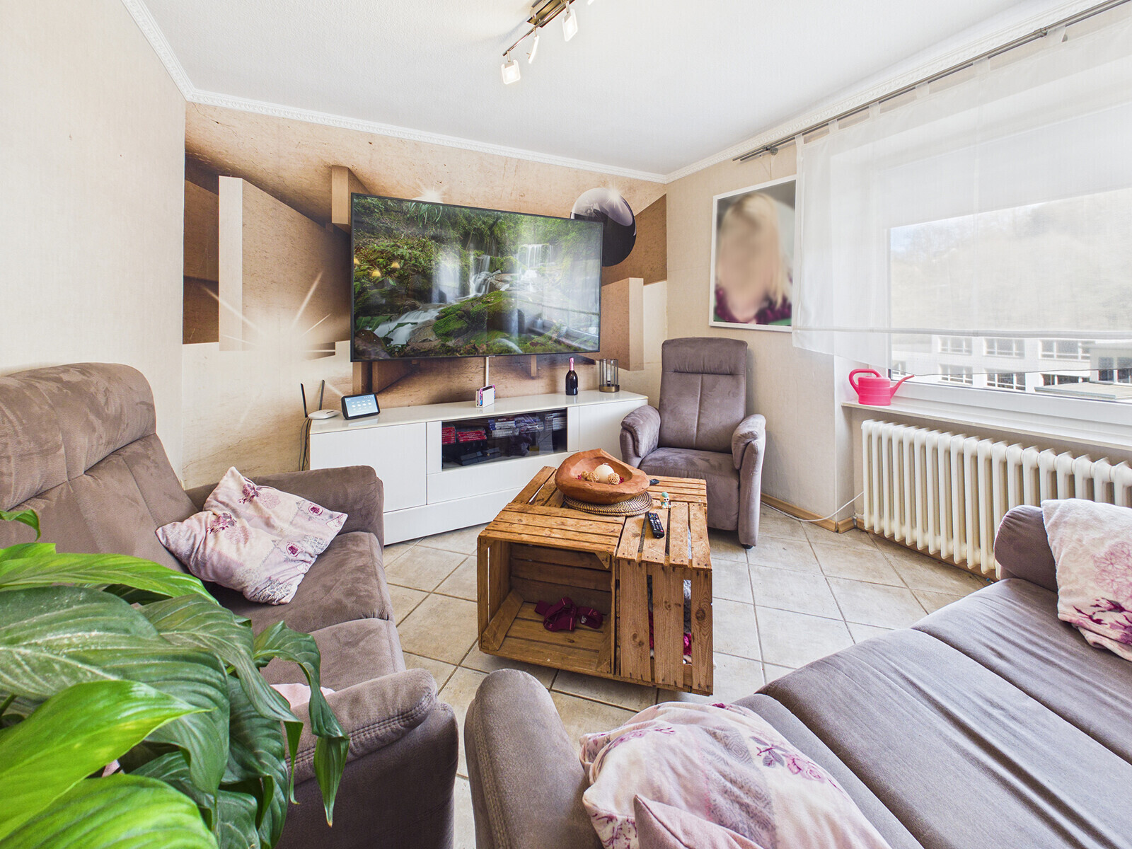 Wohnzimmer Hauptwohnung