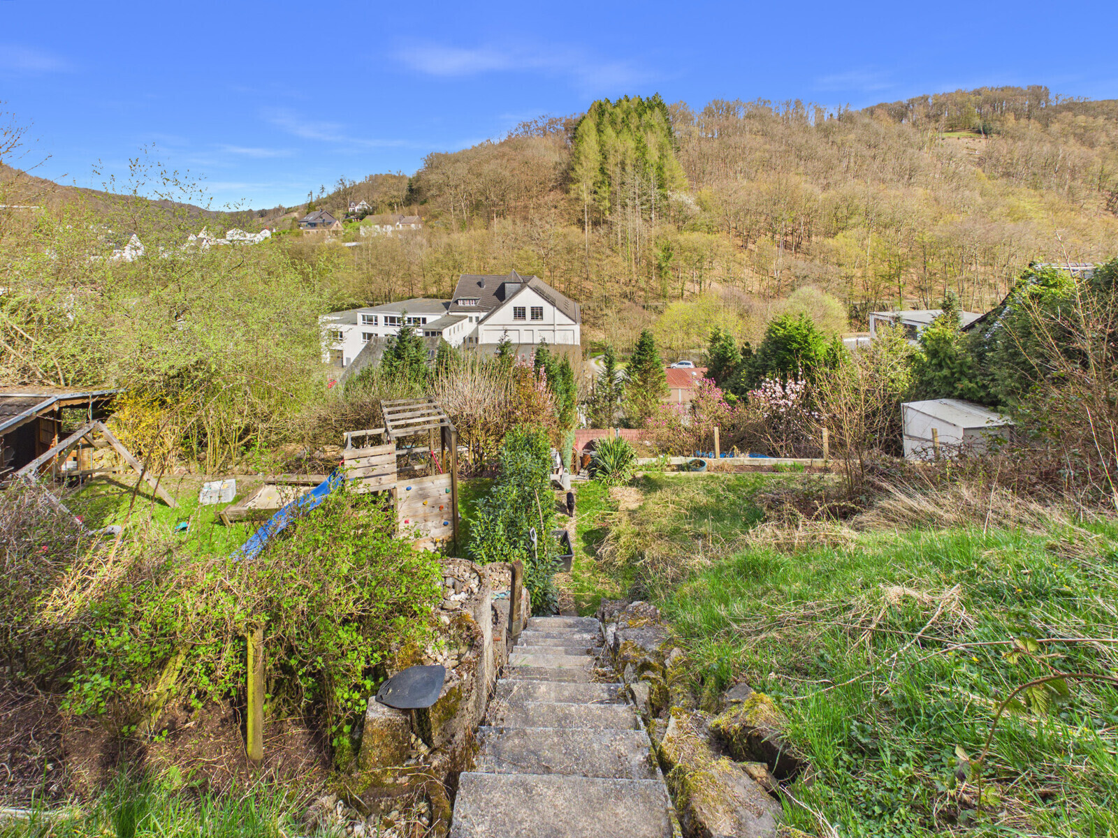 Garten und Ausblick