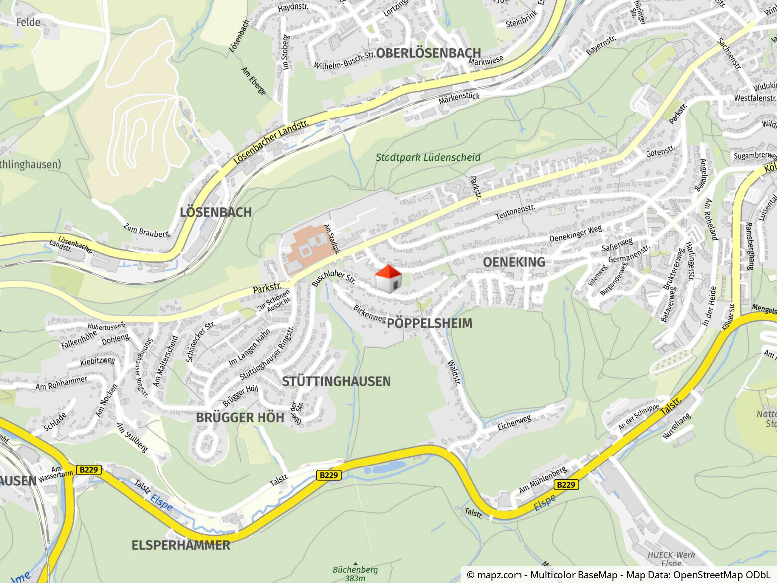 Lageplan