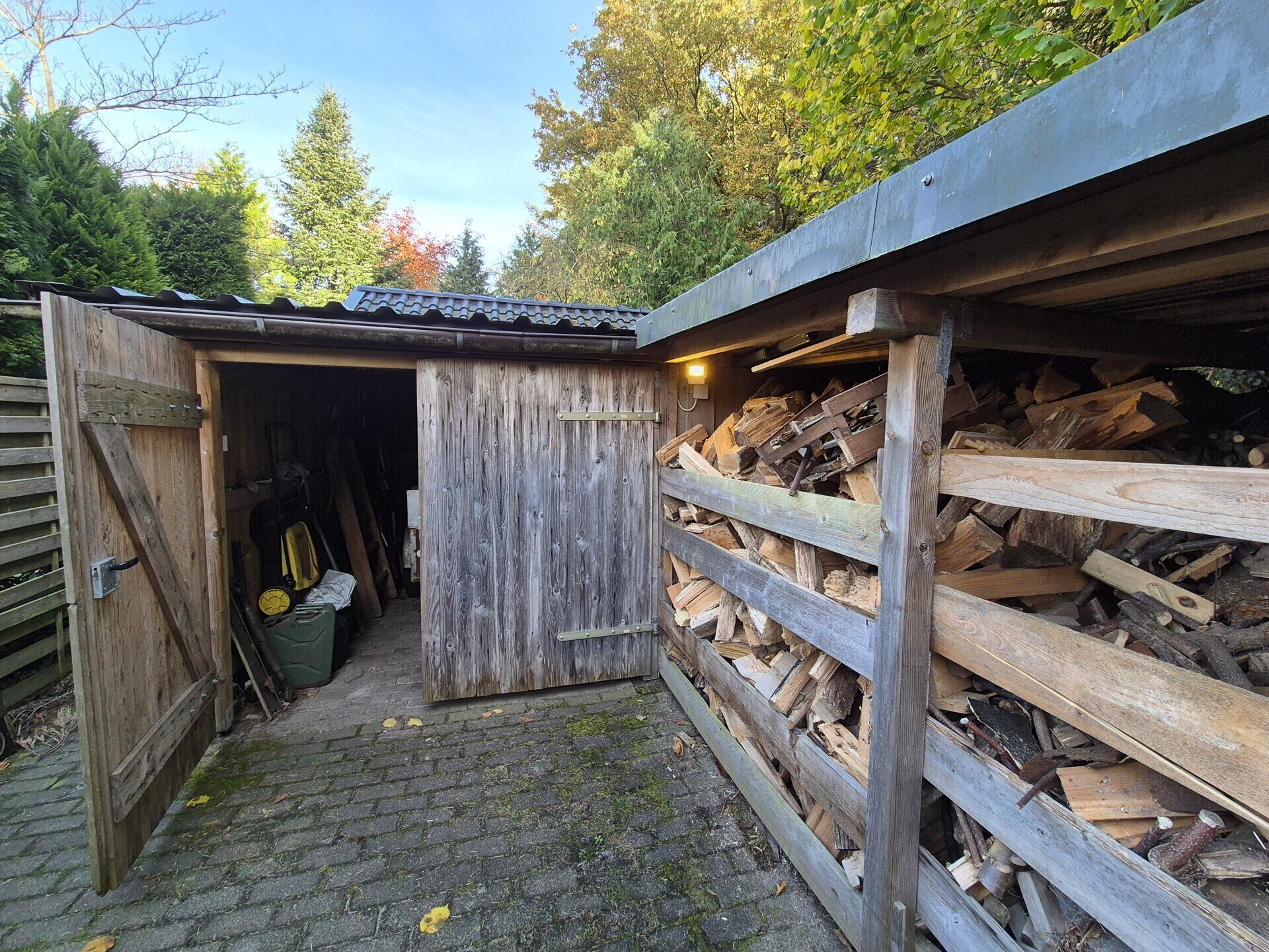 Holzlager
