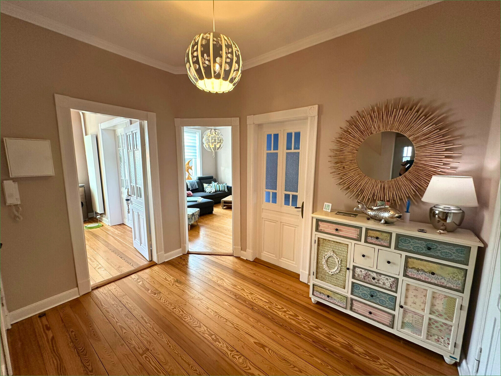 Diele zum Wohnzimmer