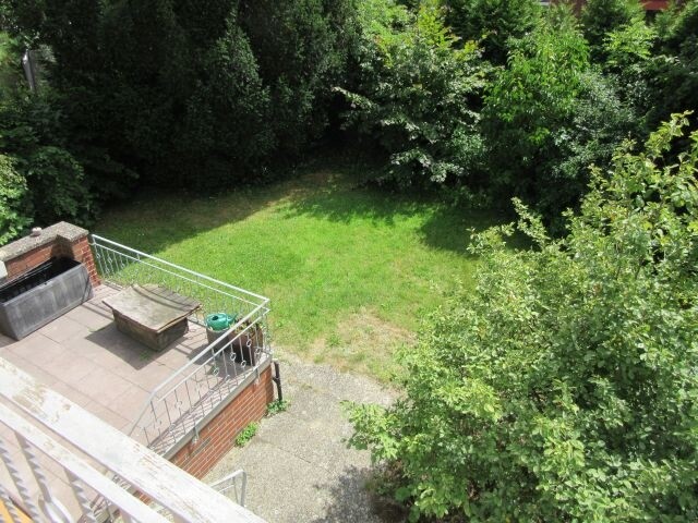 Blick vom Balkon