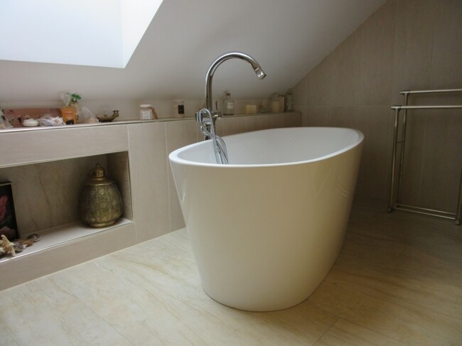 freistehende Badewanne
