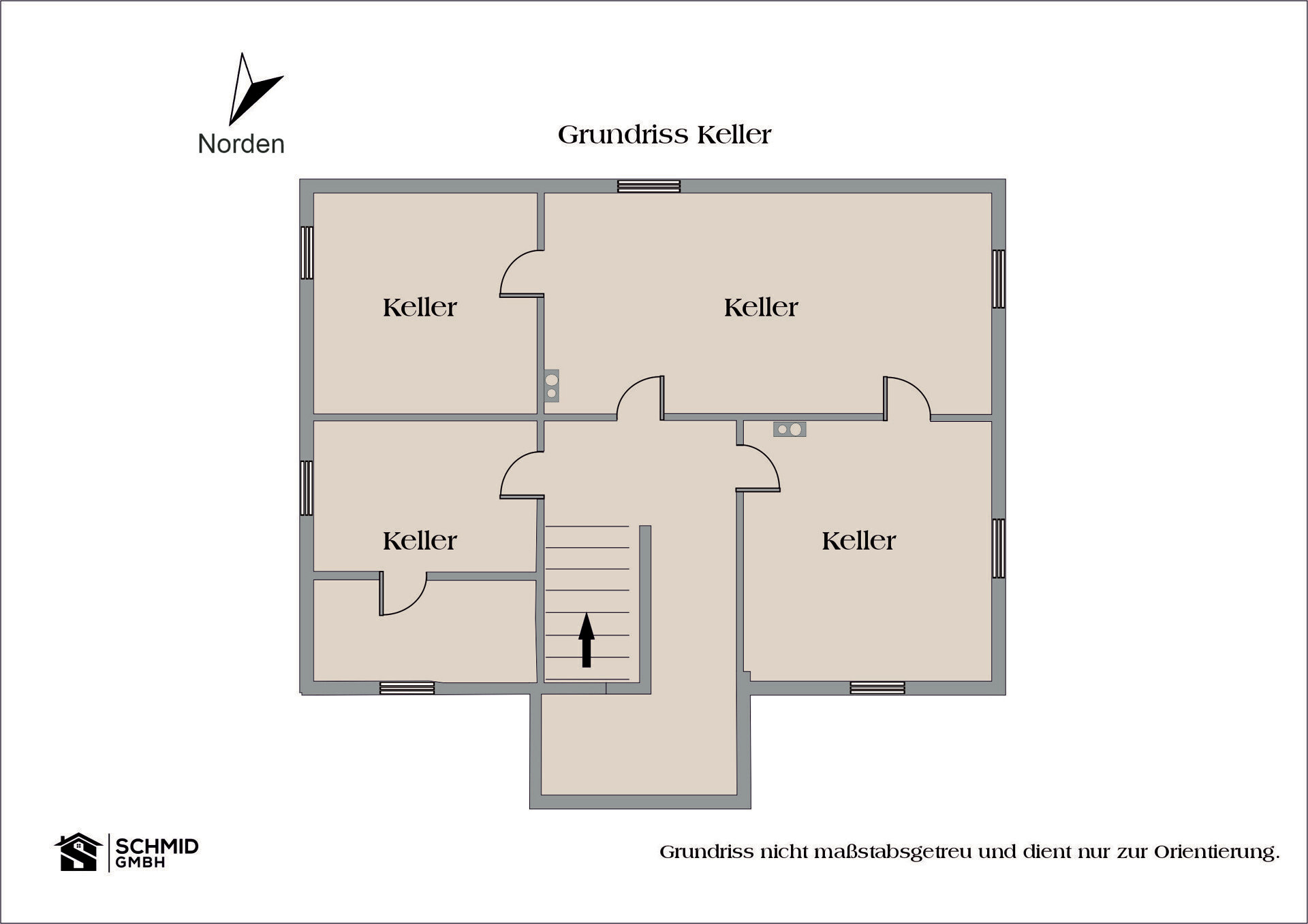 Grundriss Keller