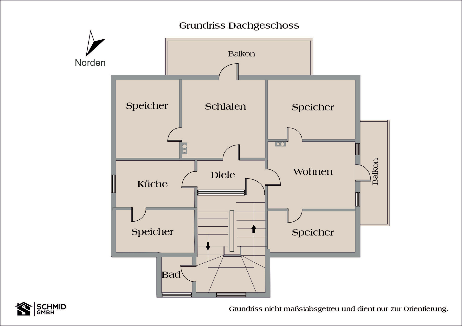 Grundriss DG