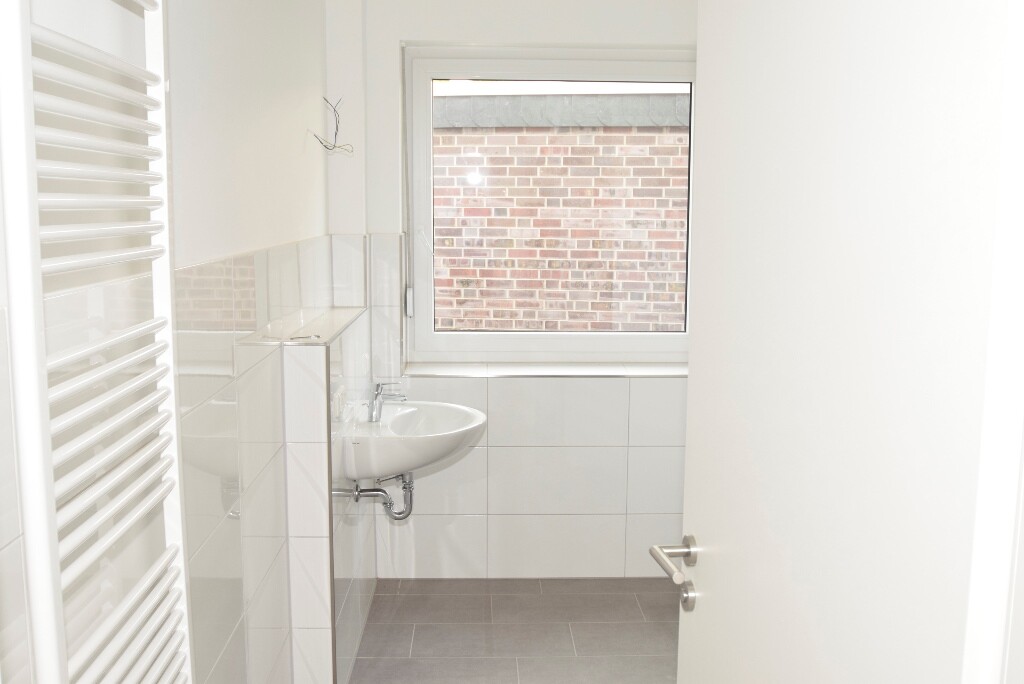 Badezimmer mit Handtuchheizkörper