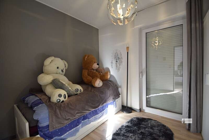 7 Schlafzimmer in der ELW mit Terrassentür