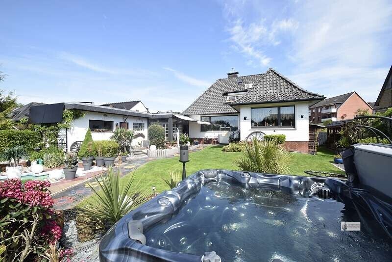 Blick zum Haus