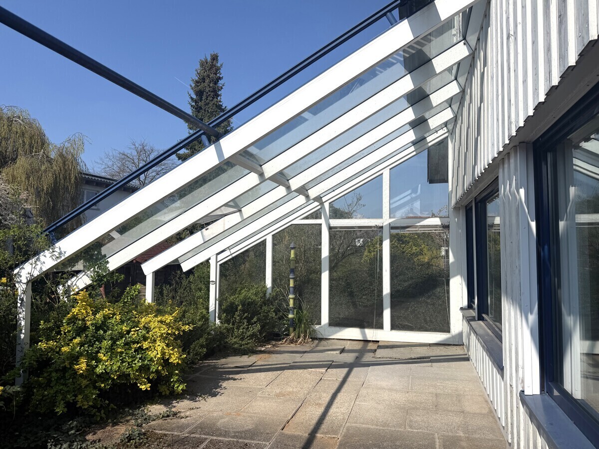 Überdachte Terrasse