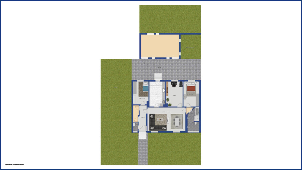 Grundriss Außenbereich