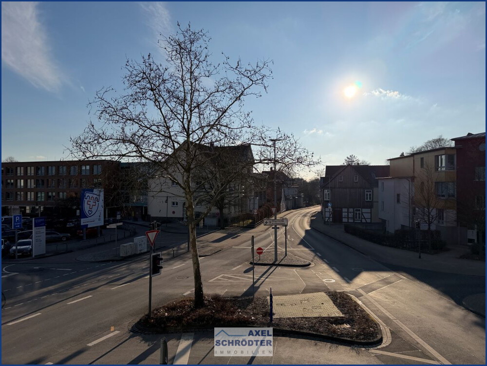 Aussicht vom Balkon